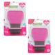 Kit 2 Pente Fino Inox Rosa Piolhos e Lêndeas - Dr. Pentinho