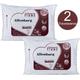 Kit 2 Travesseiros Suporte Firme 180fios Percal Altenburg Lavável 50cm x 70cm