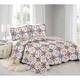 Kit 3 Peças Colcha Evolution Patchwork King