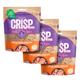 Kit 3 Unidades Petisco Saudável para Cães Natural Crisp Blend Pet Snack Adulto Filhote Cachorro