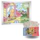 Kit Bobbie Goods: Livros de Colorir - Do Dia para a Noite + Cartões para Colorir (4 Un)