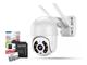 Kit Câmera Ip Icsee Hd 1080p Com Cartão De Memória 64gb