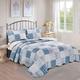 Kit  Colcha Evolution Patchwork Solteiro