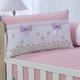 Kit enxoval para berço bebê jardim encantado rosê/lilas menina