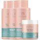 Kit Inoar Meu Cacho, Meu Crush Sh 500ml + Cond 500ml + Máscara 500g + Creme de Pentear 500ml