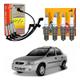 Kit Vela Cabo Ngk Corsa Classic 1.0 Gasolina 2002 A 2005