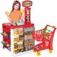 Mercadinho Supermarket com Bip Luz 8039 Vermelho- Magic Toys