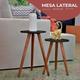 Mesa Lateral Apoio De Canto Para Sala Quarto Decorativa