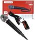 Microfone Dinâmico Profissional Sem Fio e Com Fio 2 em 1 Com Receptor Wireless Tomate MT-1201