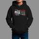 Moletom Canguru Infantil Masculino Streetwear Casual Confortável Inverno Blusa De Frio Freedon
