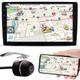 Multimídia 2 Din 9" Polegadas MP5 E-Tech Combat + Câmera de Ré