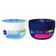 NIVEA Kit  Creme Hidratante Facial Nutritivo 100g + Noturno 100g