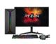 PC Gamer Completo AMD Ryzen 5 5600Gt, VEGA 7, 16GB DDR4, SSD 512GB, Fonte 500W, Monitor 23.6