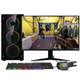 PC Gamer Completo AMD Ryzen 7 5700G, Gráficos Radeon VEGA 8, 16GB DDR4, SSD NVMe 512GB, Fonte 600W 80 Plus, Monitor 24" 75Hz, Skill RGB - SR-024