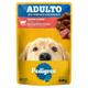 Ração Úmida Sachê Pedigree para Cães Adultos Carne ao Molho 100g
