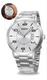 Relógio Orient Masculino Esportivo Casual Analógico Quartz De Pulso Prateado Brilha No Escurto A Prova Dágua Em 50 Metros Original