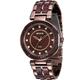 Relógio Seculus Feminino Marrom 20410LPSVMF5 Analógico 5 Atm Cristal Mineral Tamanho Grande