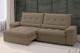 Sofá Alion Retrátil/Reclinável 4 Lugares Suede Cappucino 2,15m - XFlex Sofás