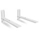 Suporte para Forno Microondas Brasforma SBR3.8 Branco Com braço ajustável