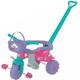 Triciclo Motoca Tico Tico Infantil Menina Com Aro Protetor Rosa Totoca Com cesta