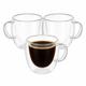 Xícara Café Expresso Vidro Borossilicato Fundo Duplo Térmica 110ml