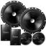 Alto Falantes Pioneer TS-C170BR - Kit 2 vias 6 Polegas com crossover 120W RMS