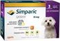 Imagem de Antipulgas Simparic 10 mg para Cães de 2,6 a 5 kg - 3 comprimidos