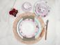 Aparelho de Jantar 42 Peças Casambiente Porcelana - Redondo Floral Romance
