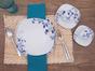 Aparelho de Jantar 42 Peças World Collection - Quadrado Porcelana Bel