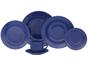 Aparelho de Jantar Chá 20 Peças Biona Cerâmica - Redondo Azul Donna AM20-5012