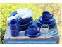 Aparelho de Jantar Chá 20 Peças Biona Cerâmica - Redondo Azul Donna