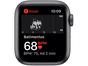 Apple Watch Nike SE 40mm Cinza-espacial GPS - Pulseira Esportiva Cinza-carvão e Preta