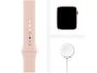 Apple Watch SE 44mm Dourada GPS Integrado - Pulseira Esportiva Areia-rosa