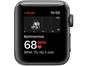 Apple Watch Series 3 (GPS) 38mm Caixa - Cinza-Espacial Alumínio Pulseira Esportiva Preta