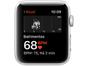 Apple Watch Series 3 (GPS) 42mm Caixa Prateada - Alumínio Pulseira Esportiva Branca