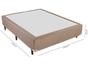 Base Cama Box Casal Inducol 42x138x188cm - Vanille