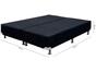 Base Cama Box Queen Ortobom 28x158x198cm Atractive