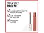 Batom Líquido Matte Maybelline Ink SuperStay - Seductress 5ml