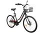 Bicicleta Aro 26 Caloi Essencial T18R26V1 - Preta com Cesta 1 Marcha