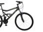 Bicicleta Caloi Mountain Bike SK Sport Aro 26 - 21 Marchas Full Suspension Câmbio Shimano