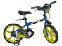 Bicicleta Infantil Adventure Aro 14 - Bandeirante 1 Marcha Azul com Rodinhas