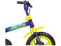 Bicicleta Infantil Aro 12 Verden Jack - Azul e Verde Limão com Rodinha