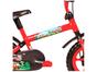 Bicicleta Infantil Aro 12 Verden Jack - Vermelha e Preta com Rodinhas