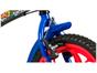 Bicicleta Infantil Aro 16 Caloi A20 Spider-Man - 1 Marcha Preto com Rodinhas