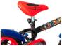 Bicicleta Infantil Aro 16 Caloi A20 Spider-Man - 1 Marcha Preto com Rodinhas