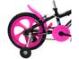 Bicicleta Infantil Aro 16 Houston Tina Rosa - com Rodinhas