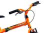 Bicicleta Infantil Aro 16 Track & Bikes Dino Neon - Laranja Neon Freio V-Brake