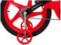 Bicicleta Infantil Aro 16 Verden Rock Vermelho - com Rodinhas Freio V-Brake