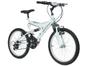 Bicicleta Infantil Aro 20 Polimet Kanguru - 18 Marchas Branca Freio V-Brake