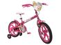 Bicicleta Infantil Barbie Aro 16 Caloi - com Rodinha